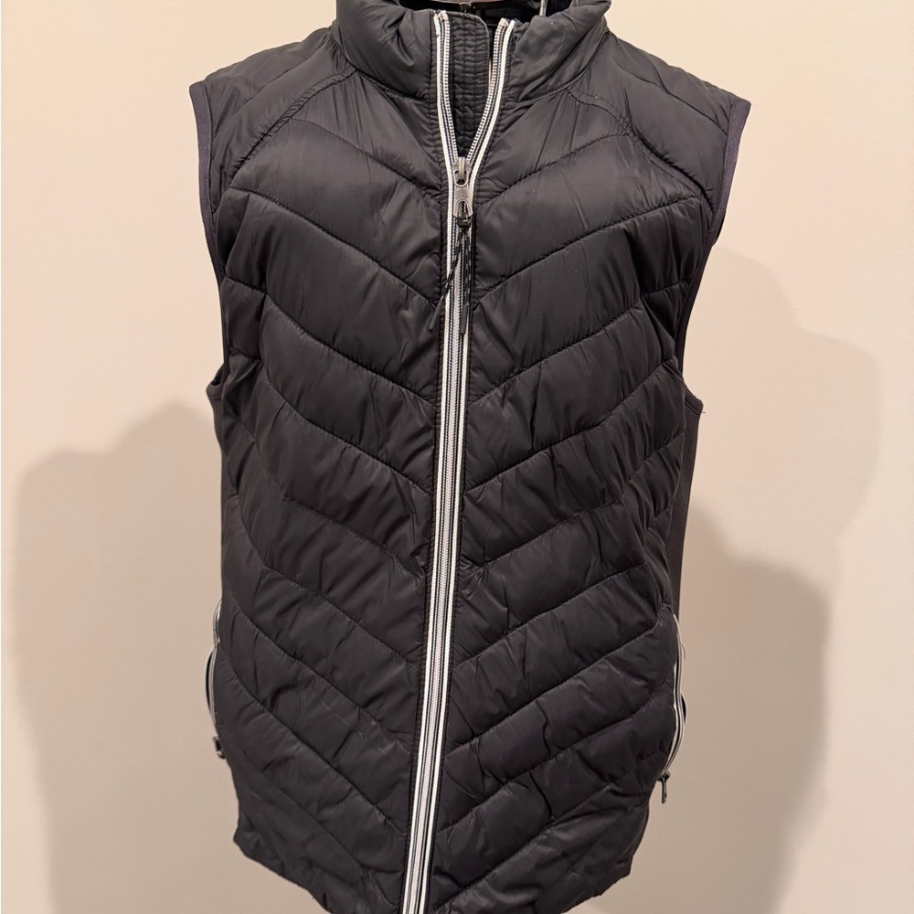 GAP Black Quilted Vest